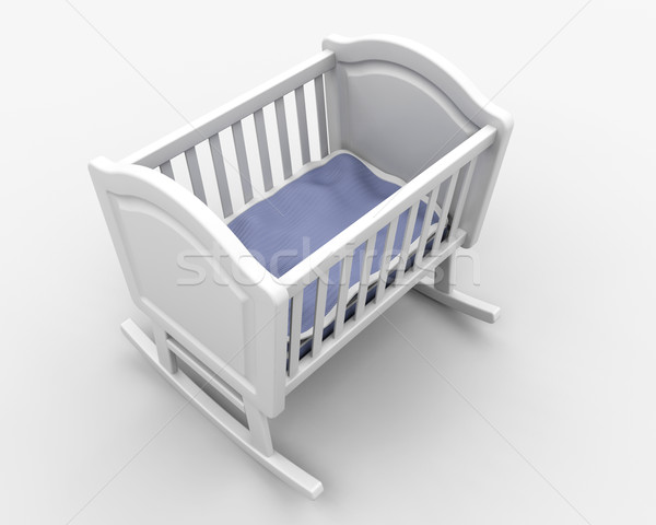 Baby's crib Stock photo © kjpargeter