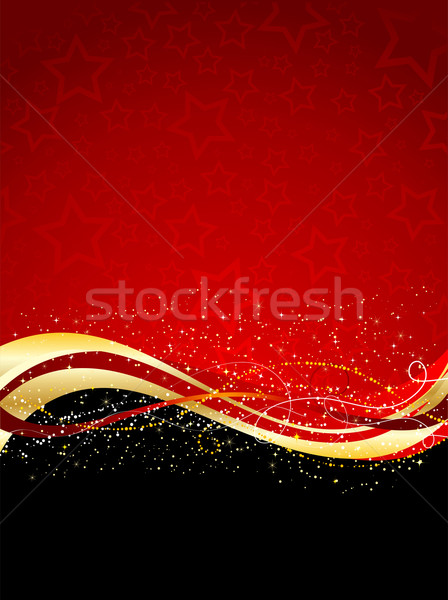 Stockfoto: Christmas · decoratief · abstract · achtergrond · vakantie · kleur