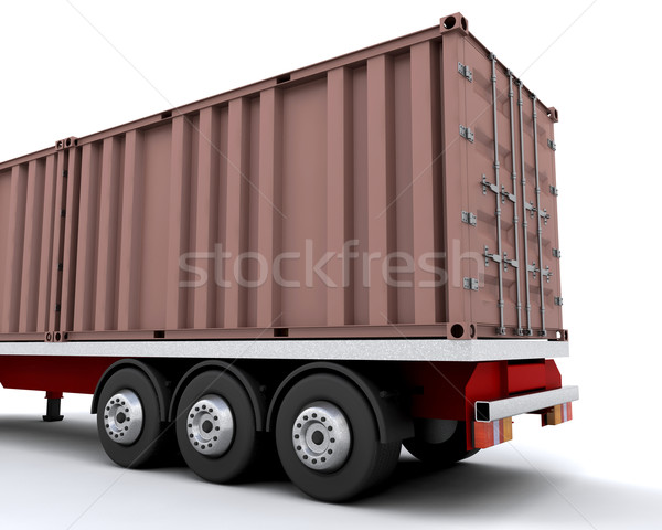 Freight container Stock photo © kjpargeter