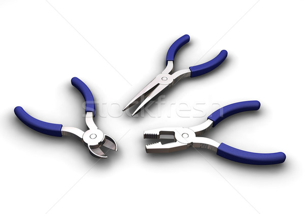 Pliers and cutters Stock photo © kjpargeter