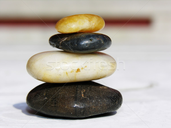 Nie opis tle kamień równowagi kamienie Zdjęcia stock © kjpargeter