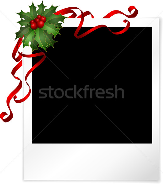 Weihnachten Foto Film Hintergrund Rahmen Band Stock foto © kjpargeter