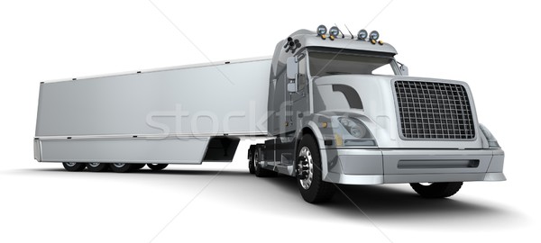 American sem -truck Stock photo © kjpargeter