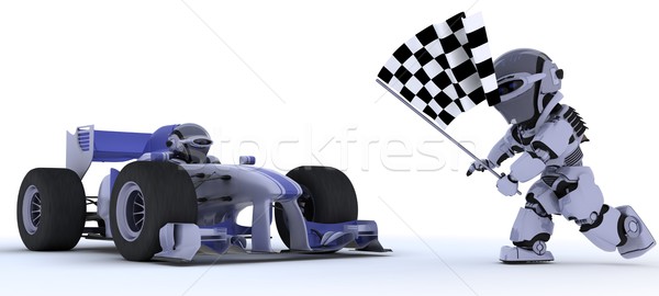 Nie opis samochodu sportu wyścigu silnikowych Zdjęcia stock © kjpargeter