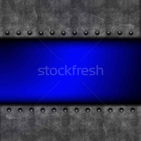 Grunge konkrete Textur hellen blau Farbe Stock foto © kjpargeter