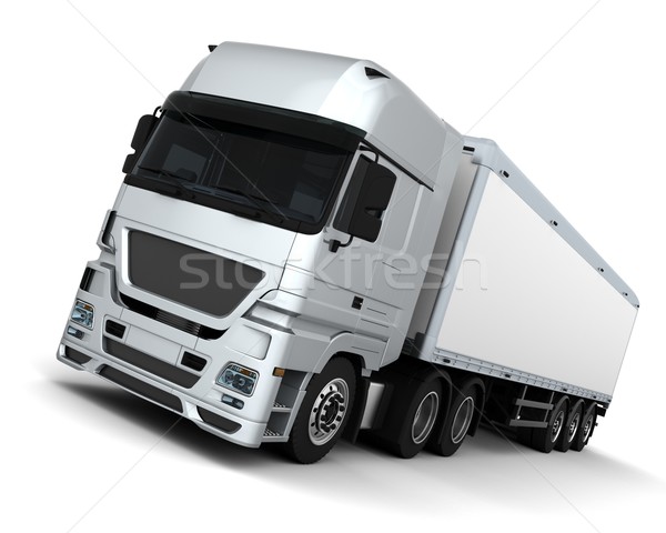 Cargo Delivery Vehicle Stock photo © kjpargeter