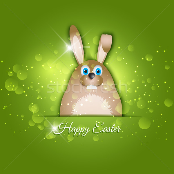 [[stock_photo]]: Joyeuses · pâques · Pâques · lapin · design · oeuf · fond