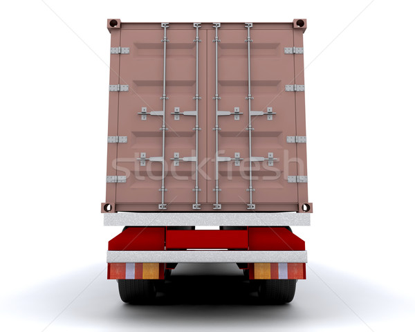 Freight container Stock photo © kjpargeter