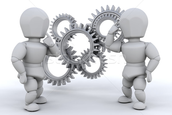 Problem solving Stock photo © kjpargeter