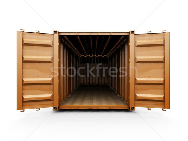 Freight container Stock photo © kjpargeter