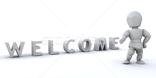 Welcome Stock photo © kjpargeter