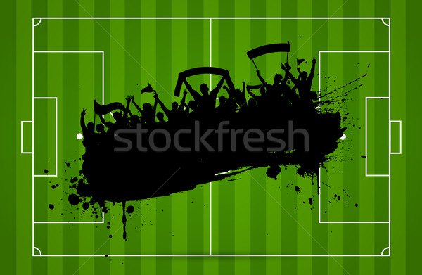 Football or soccer background  Stock photo © kjpargeter