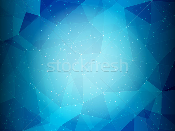 Abstract low poly background Stock photo © kjpargeter