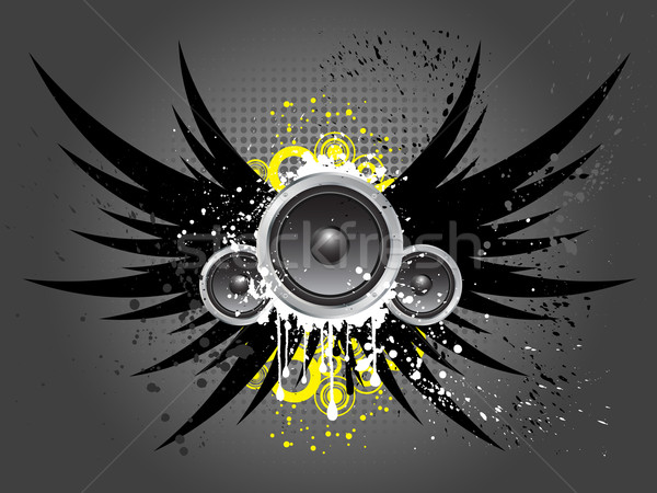 Stock foto: Grunge · Musik · Stil · abstrakten · Hintergrund