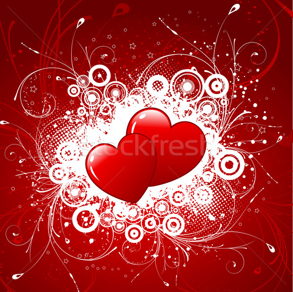 Hearts background  Stock photo © kjpargeter