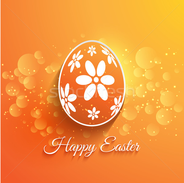 Easter egg background Stock photo © kjpargeter