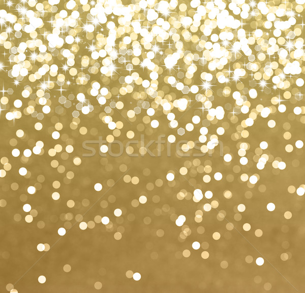 Glittery gold Christmas background Stock photo © kjpargeter