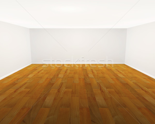 Сток-фото: пустой · комнате · 3d · визуализации · интерьер · полу · пусто