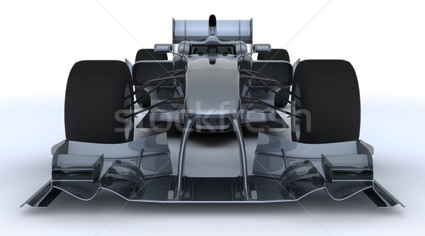 Stock photo: Generic open wheeled racing car