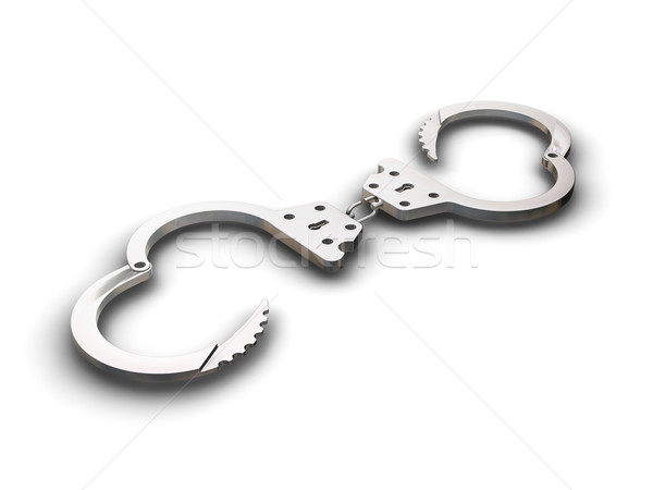 Stock photo: Handcuffs