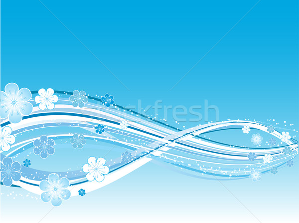 Spring flow Stock photo © kjpargeter
