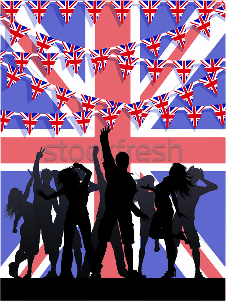 Jubilee Party Stock photo © kjpargeter