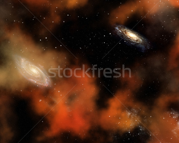 Space sky backgound Stock photo © kjpargeter