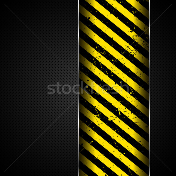 Metal grunge galben negru textură Imagine de stoc © kjpargeter