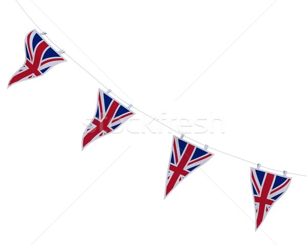 Union Jack Bunting and Banners Stock photo © kjpargeter