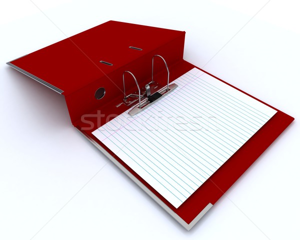 Lever Arch Ring Binder Stock photo © kjpargeter