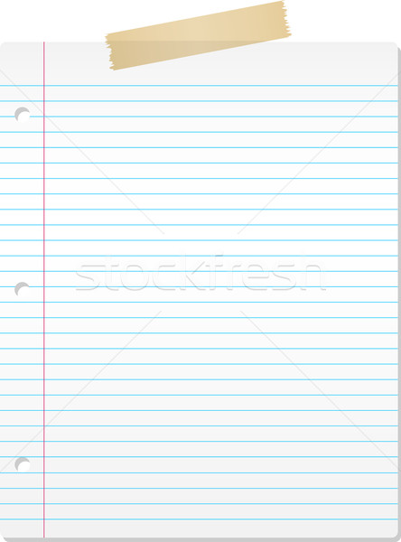 lined paper 1703 Stock photo © kjpargeter