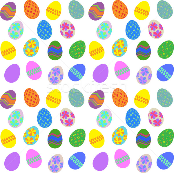 Easter Egg Background Stock photo © kjpargeter