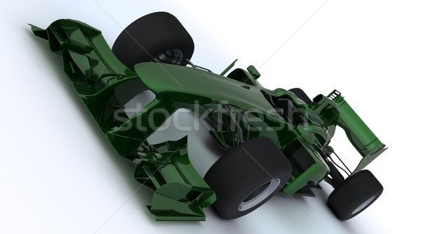 Open Racing auto rendering 3d Foto d'archivio © kjpargeter