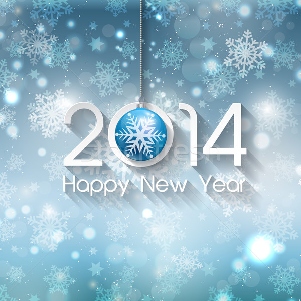Happy new year background Stock photo © kjpargeter