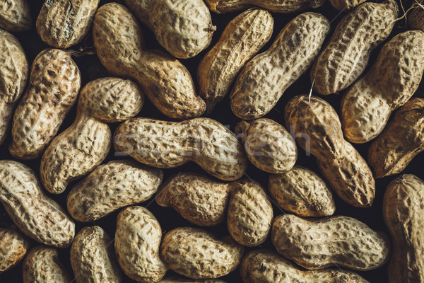 Fraîches cacahuètes shell haut vue nature [[stock_photo]] © kkolosov
