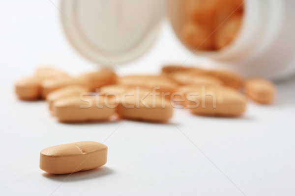 Spilled pills Stock photo © klauts