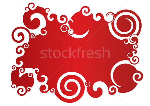 Stock photo: Abstract Red Background