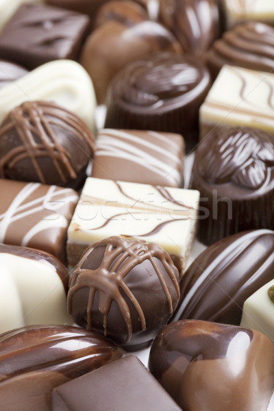 Hoog kwaliteit chocolade handgemaakt luxe Stockfoto © klikk