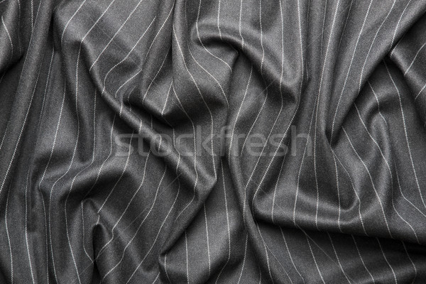 Pin striped suit texture Stock photo © klikk