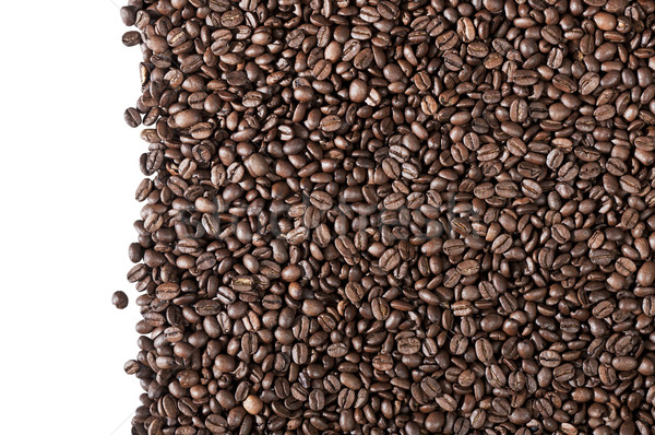 Coffee beans on white Background Stock photo © klikk