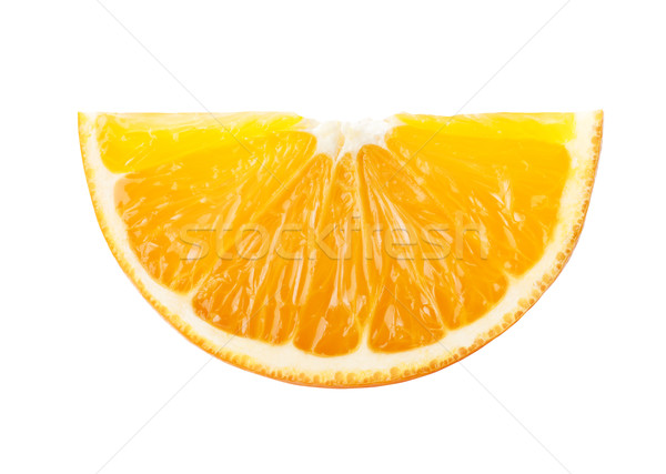 Foto stock: Perfecto · naranja · barco · aislado · blanco · trimestre