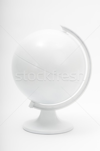 Wereldbol geïsoleerd lege wereld stand planeet Stockfoto © klikk
