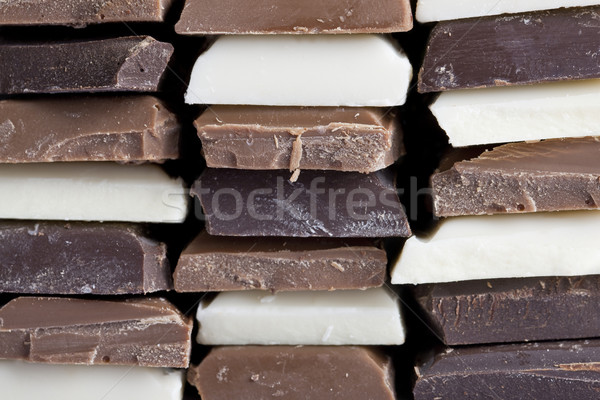 Close up of high quality handmade chocolate Stock photo © klikk