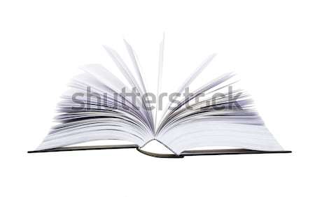 Open book isolated Stock photo © klikk