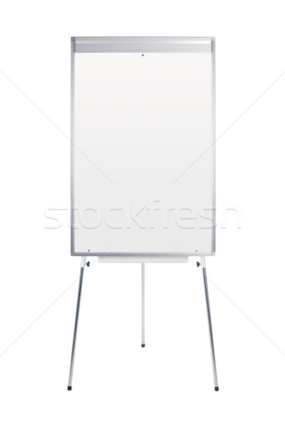 blank whiteboard stand Stock photo © klikk