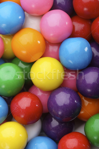 泡沫 膠 糖果 背景 橙 商業照片 © klikk
