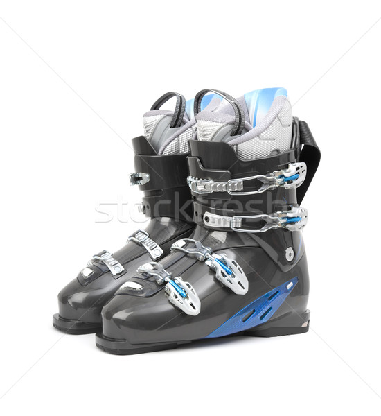 Ski boots isolated on white Stock photo © klikk