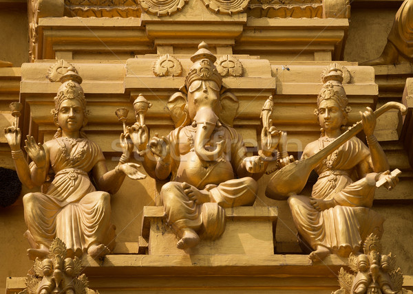 Lord Ganesha at Sri Naheshwara in Bangalore. Stock photo © Klodien