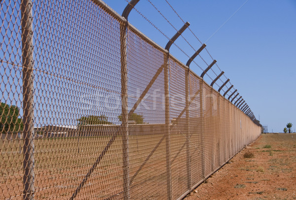 Nasty Fence. Stock photo © Klodien