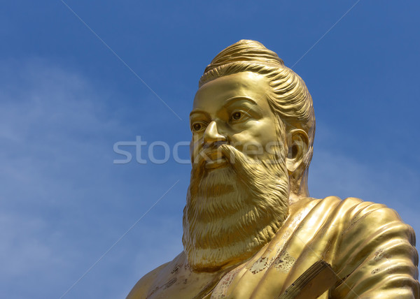 Statue of Tiruvalluvar in Vellore, India. Stock photo © Klodien